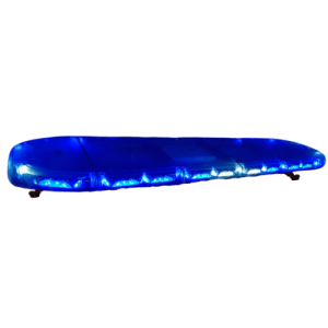 BARRA DE EMERGENCIA LED TRANSPARENTE AZUL AKCHIRI