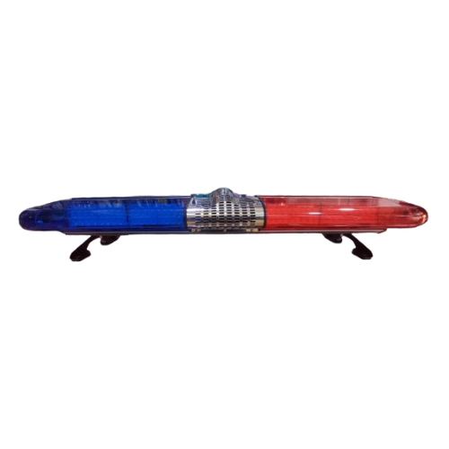 BARRA DE EMERGENCIA LED CLASICA ROJO/AZUL CON SIRENA CJB-200W