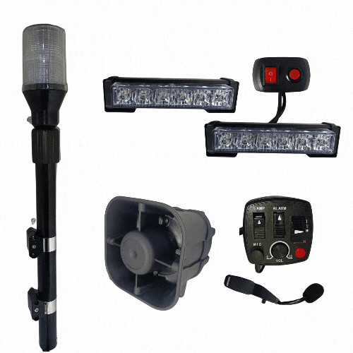 KIT DE LUCES PARA MOTO 3030 AZUL - Imagen 4