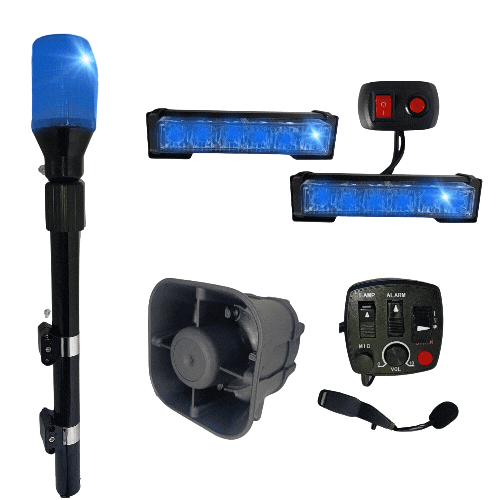 KIT DE LUCES PARA MOTO 3030 AZUL
