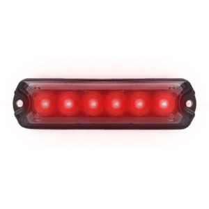 FARITO DE 6 LED ROJO STROBE