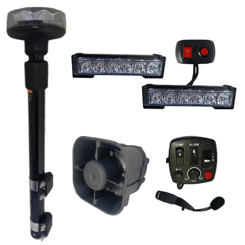 KIT DE LUCES PARA MOTO ROJO T/DOMO AKCHIRI - Imagen 2