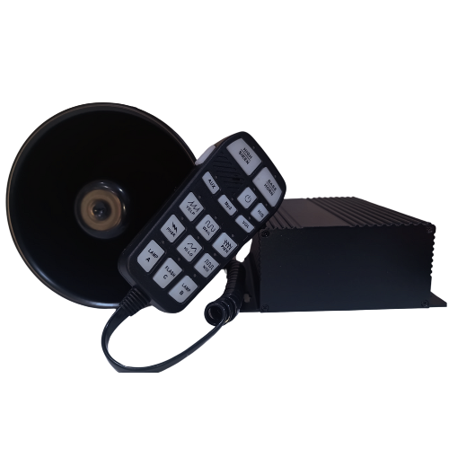 SIRENA PATRULLERA CON USB 100W AKCHIRI