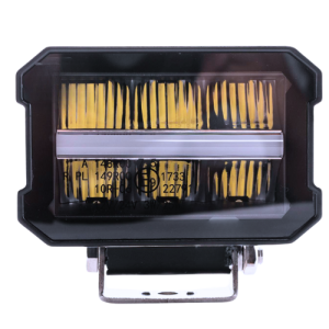 FARO LED RECTANGULAR DOBLE FILA 11.4 CM / 4.5'' X PAR