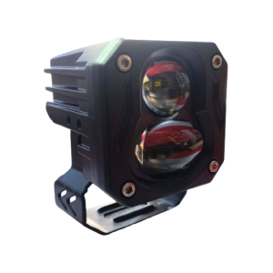 FARO EXPLORADOR LUPA PAR DUAL CUADRADO