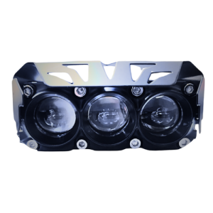 FARO NEBLINERO RECTANGULAR 3 LED - LUPA DE 3 PESADA (PAR)