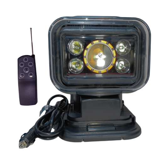 FARO BUSCADOR LED ALCANCE 1000 METROS CON CONTROL 12-30V 70W