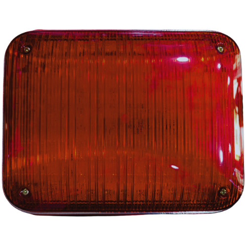 FARO PERIMETRAL GRANDE ROJO LED (UND) AKCHIRI