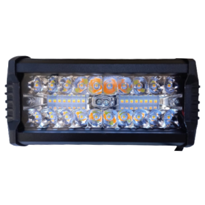 BARRA DUAL 24 LEDS AMBAR Y BLANCO