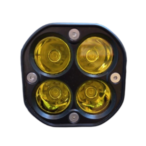 FARO REDONDO 4 LED 40W AMARILLO