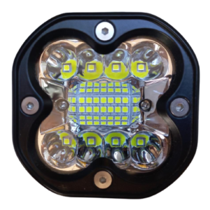 FARO CUADRADO 22 LED PUNTO EXPANCIVO 7.5X7.5CM 12V-24V